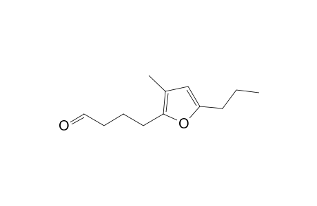 4-[(3-Methyl-5-propyl)-2-furyl]butanal