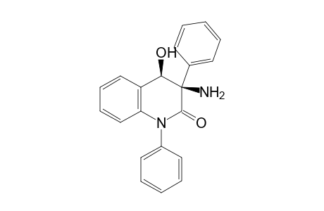 cis-3-Amino-3,4-dihydro-1,3-diphenyl-4-hydroxyquinolin-2(1H)-one