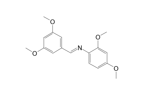 (3,5-dimethoxybenzylidene)-(2,4-dimethoxyphenylamine)