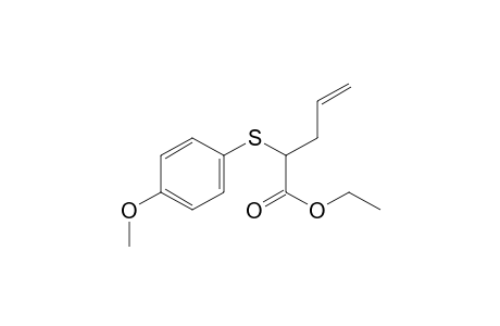 Ethyl 2-((4-methoxyphenyl)thio)pent-4-enoate