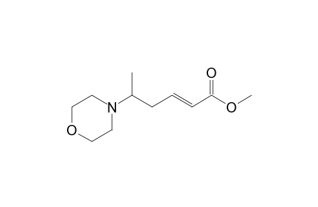 Methyl 5-Morpholin-4-ylhex-2-enoate