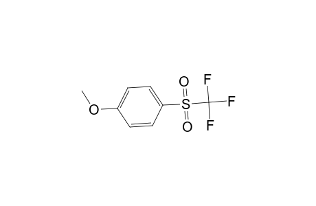 1-Methoxy-4-[(trifluoromethyl)sulfonyl]benzene