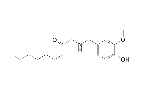 1-(N-(4-hydroxy-3-methoxybenzyl)amino)nonanone