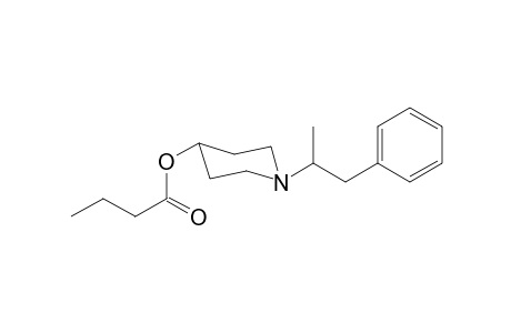 1-(1-Phenylpropan-2-yl)piperidin-4-yl butanoate