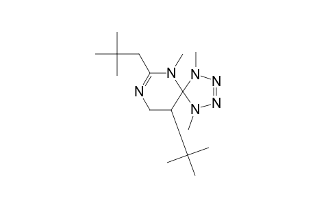10-tert-butyl-1,4,6-trimethyl-7-neopentyl-1,2,3,4,6,8-hexazaspiro[4.5]deca-2,7-diene