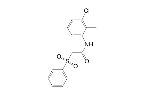 Acetamide, 2-benzenesulfonyl-N-(3-chloro-2-methylphenyl)-