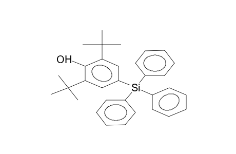 triphenyl(3,5-di-tert-butyl-4-hydroxyphenyl)silane