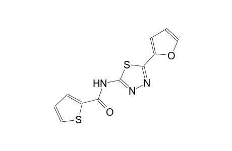 N-[5-(2-furyl)-1,3,4-thiadiazol-2-yl]-2-thiophenecarboxamide