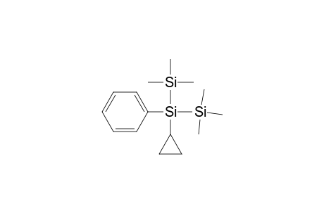 Bis(trimethylsilyl)phenylcyclopropylsilane