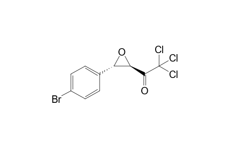 2,2,2-Trichloro-1-((2R,3S)-3-(4-bromophenyl)oxiran-2-yl)ethanone