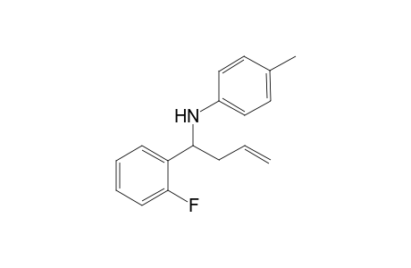 N-(1-(2-fluorophenyl)but-3-enyl)-4-methylaniline