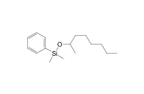 Dimethyl(2-octyloxy)phenylsilane
