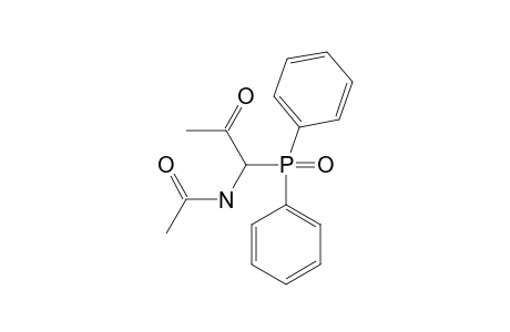N-[1-(DIPHENYLPHOSPHINOYL)-2-OXOPROPYL]-ACETAMIDE