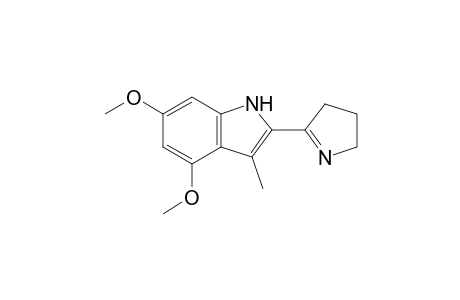2-(4',6'-Dimetoxy-3'-methylindol-2'-yl)-1-pyrroline