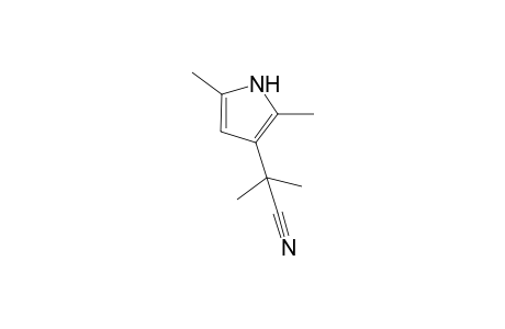 2-(2,5-Dimethyl-1H-pyrrol-3-yl)-2-methylpropanenitrile