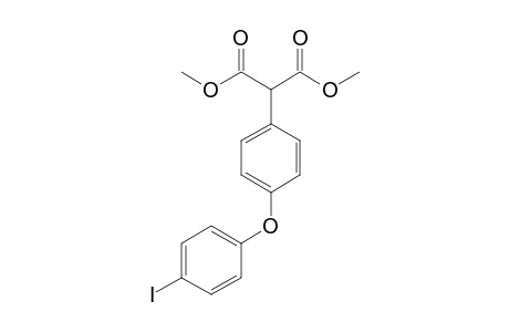Dimethyl[4-(p-iodophenoxy)phenyl]-malonate