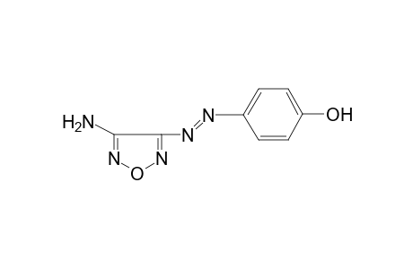4-[(E)-(4-Amino-1,2,5-oxadiazol-3-yl)diazenyl]phenol