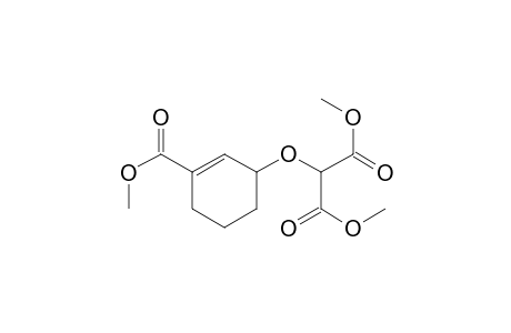 Propanedioic acid, [[3-(methoxycarbonyl)-2-cyclohexen-1-yl]oxy]-, dimethyl ester, (.+-.)-