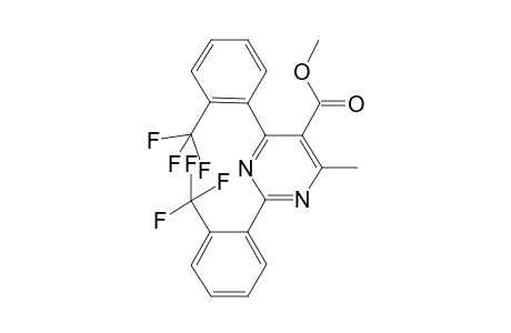 Methyl 6-methyl-2,4-bis(2'-(trifluoromethyl)phenyl]pyrimidine-5-carboxylate