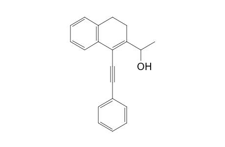 1-[1-(2-phenylethynyl)-3,4-dihydronaphthalen-2-yl]ethanol