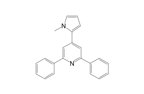 4-(1-Methyl-1H-pyrrol-2-yl)-2,6-diphenylpyridine