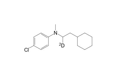 N-(1-Deuterio-2-cyclohexylethyl)-N-methyl-4-chloroaniline