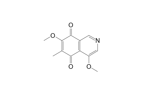 4,7-Dimethoxy-6-methyl-5,8-dihydroisoquinoline-5,8-dione