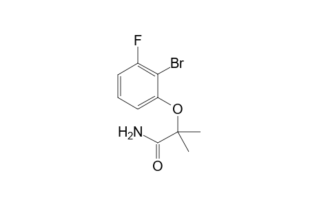 2-(2-Bromo-3-fluorophenoxy)-2-methylpropanamide