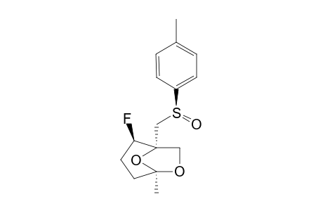 (1R,2R,5R,Ss)-1-{[(4-Methylphenyl)sulfenyl]methyl}-2-fluoro-5-methyl-6,8-dioxabicyclo[3.2.1]octane