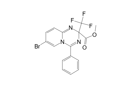 7-Bromo-4-phenyl-2-trifluoromethyl-2H-pyrido[1,2-a][1,3,5]triazine-2-carboxylic acid methyl ester