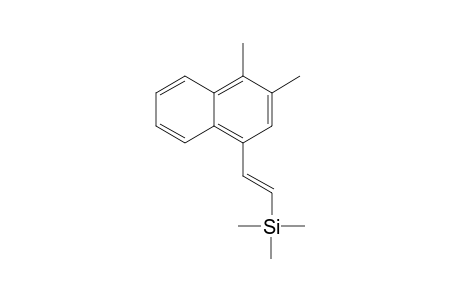 (E)-1,2-Dimethyl-4-(2-trimethylsilylethenyl)naphthalene