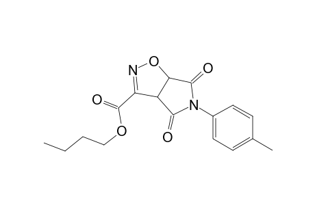 5-(4-methylphenyl)-3a,6a-dihydropyrrolo[3,4-d]isoxazole-4,6-dione-3-carboxylic acid butyl ester