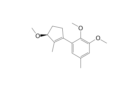 1,2-Dimethoxy-3-((S)-3-methoxy-2-methyl-cyclopent-1-enyl)-5-methyl-benzene
