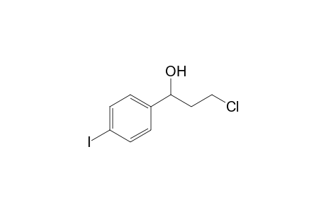 3-Chloro-1-(4-iodophenyl)propan-1-ol