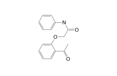 2-(2-Acetylphenoxy)-N-phenylacetamide