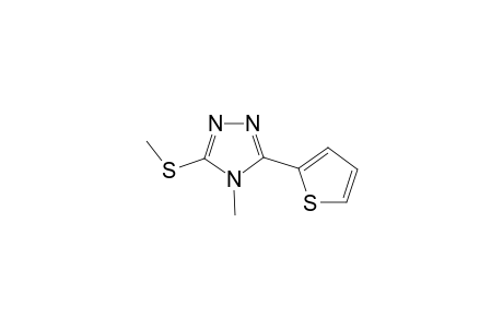 4-Methyl-3-(methylsulfanyl)-5-(2-thienyl)-4H-1,2,4-triazole