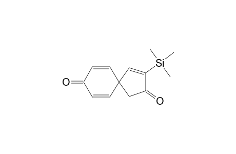 3-TRIMETHYLSILYLSPIRO-[4.5]-DECA-3,6,9-TRIENE-2,8-DIONE