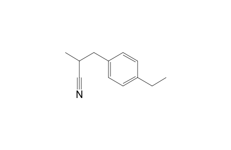 3-(4-Ethylphenyl)-2-methylpropanenitrile