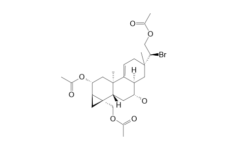 15-BROMO-2,16,19-TRIACETOXYPARGUER-9(11)-EN-7-OL