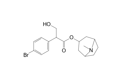 2-(p-bromophenyl)hydracrylic acid, 3-tropanyl ester