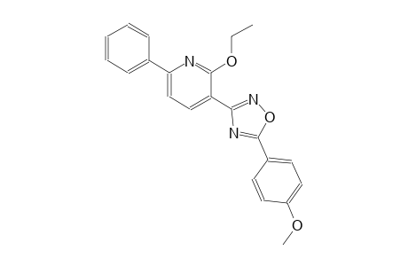 2-ethoxy-3-[5-(4-methoxyphenyl)-1,2,4-oxadiazol-3-yl]-6-phenylpyridine