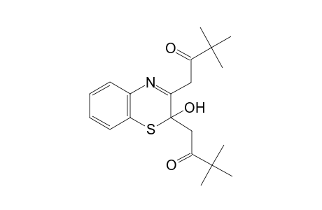 2-Butanone, 1-[2-(3,3-dimethyl-2-oxobutyl)-2-hydroxy-2H-1,4-benzothiazin-3-yl]-3,3-dimethyl-