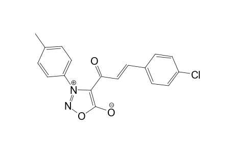 3-(4-Chlorophenyl)-1-[3-(4-methylphenyl)sydnon-4-yl]prop-2-en-1-one