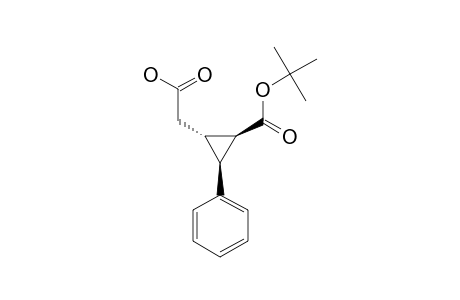 TRANS-(+/-)-2-[2-(TERT.-BUTOXYCARBONYL)-3-PHENYLCYCLOPROPYL]-ACETIC-ACID