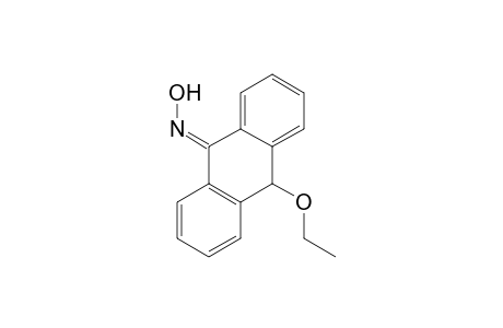 9(10H)-Anthracenone, 10-ethoxy-, oxime