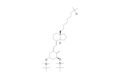 20-(17->18)-ABEO-3-(TERT.-BUTYLDIMETHYLSILYL)-1-ALPHA-[(TERT.-BUTYLDIMETHYLSILYL)-OXY]-25-HYDROXY-22,23-DIHOMO-21-NORVITAMIN-D3