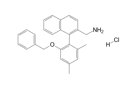 (M)-2-Aminomethyl-1-(2'-benzyloxy-4',6'-dimethylphenyl)naphthalene hydrochloride
