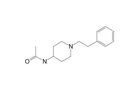 1-(2-Phenylethyl)-4-piperidinamine, N-acetyl-