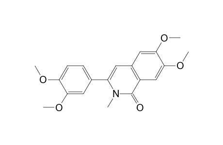 3-(3,4-Dimethoxyphenyl)-6,7-dimethoxy-2-methyl-1(2H)-isoquinolinone