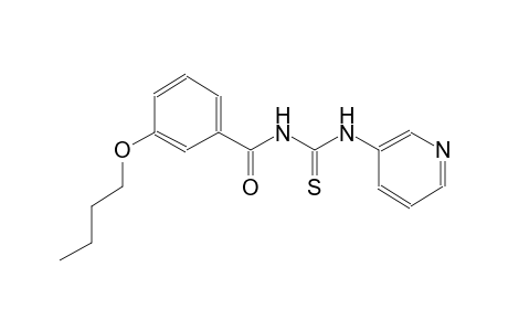 N-(3-butoxybenzoyl)-N'-(3-pyridinyl)thiourea